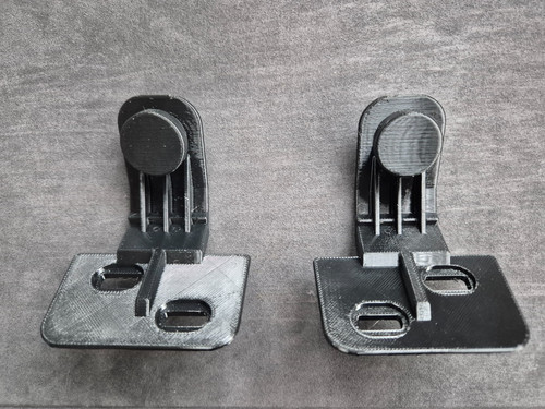 Audi parcel shelf clips - parcel,