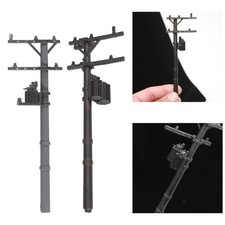 1/64 Sacle Telephone Pole Model Diorama Scene Ornament Telegraph Poles Model