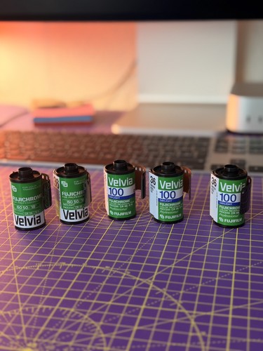 Fuji velvia 100 35mm colour - 50/100,
