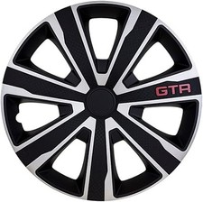 15" Wheel Trims For Vauxhall Zafira Covers Hub Caps Carbon SB Set of 4