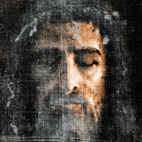 Shroud turin face jesus - face, of
