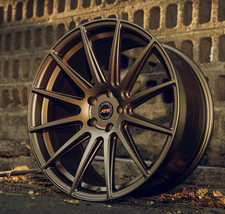 17" Bronze Ayr 02 Alloy Wheels Fits Toyota Avensis Carina Celica Yaris 5x100