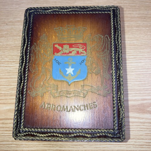 Vintage arromanches cigar box - vintage,