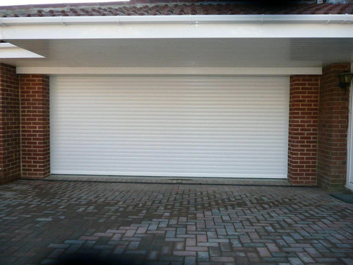 Insulated aluminium garage - aluminium,