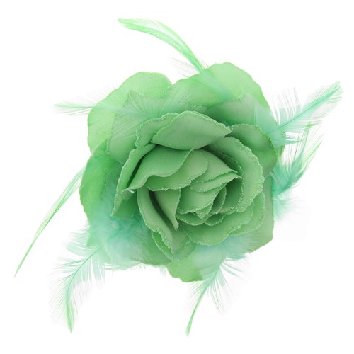 Glitter hair rose - hair,