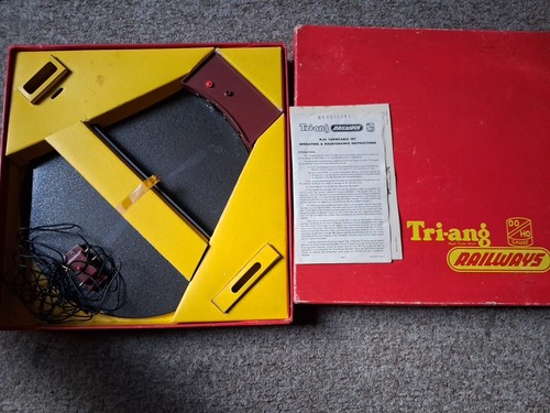 Hornby tri ang - hornby, turntable