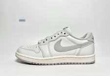 Nike Air Jordan 1 Low 85 Leather Neutral Smoke Grey OG White Retro Various Sizes