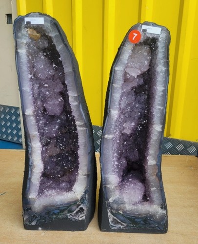 Extra large pair amethyst - extra,