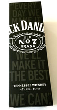 JACK DANIELS TENNESSEE WHISKEY 1 LITRE BOTTLE GIFT TIN (EMPTY)