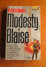 MODESTY BLAISE, Peter O'Donnell,  Pan Books X474 First Paperback Edition