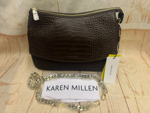 Karen millen leather - leather, handbag