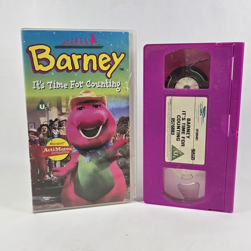 Barney time for counting - it's,