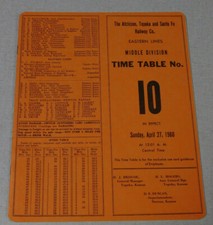 1980 Atchison Topeka Santa Fe