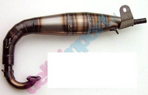 Expansion exhaust mini bike - exhaust,