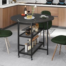 100CM Black Round Kitchen