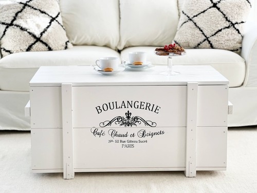 Vintage shabby solid wood - vintage,
