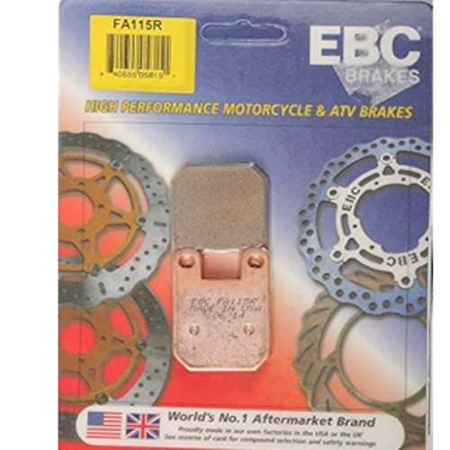 Fa115r ebc premium brake pads - brake,