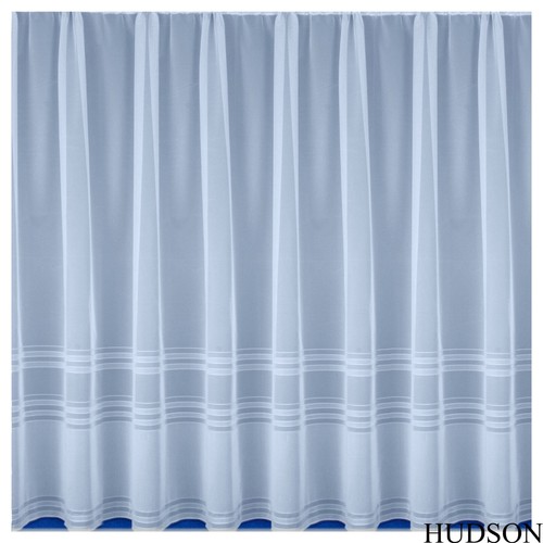 Hudson white net - net, curtains