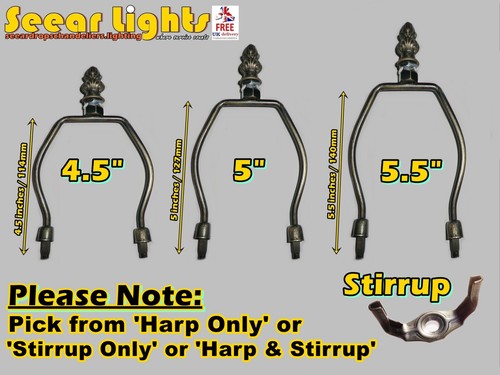 Harp shade carrier gimble - harp,