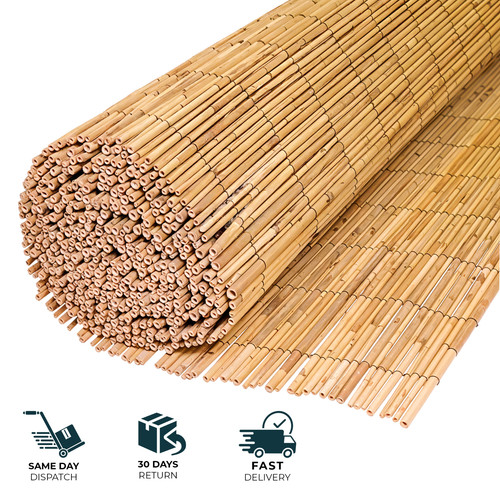 Bamboo reed fence screen roll - fence,