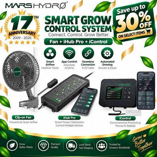 Mars hydro clip fan - hydro,
