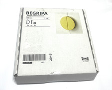 IKEA Yellow BEGRIPA Handle half-round 130 mm NEW