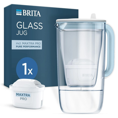 Brita glass water filter - water,
