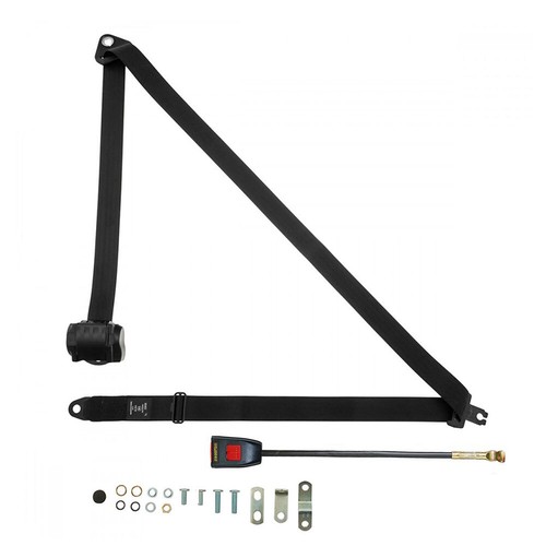 Front automatic seat belt - front,