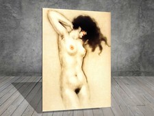Louis Icart Nude naked CANVAS