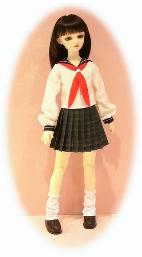 Bjd pattern japanese school - japanese,