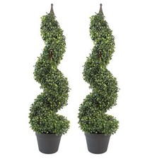 Artificial Boxwood Spiral Tree