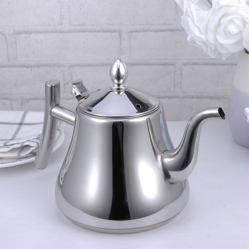 Stainless steel tea pot - 1l,