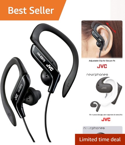 Adjustable black ear clip - ear,