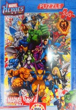 Educa 500 Piece Jigsaw Puzzle - Marvel Heroes - New & Sealed