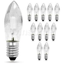 12x Candle Light Bulb Screw in Candle Arch Bridge Light 3w 34v Replacement Bulbs