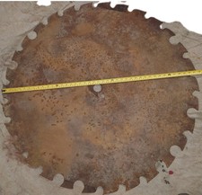 Traction Engine, Steam Racksaw Blade Three Foot Six Insert Tooth Coles Blade