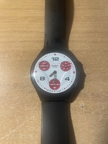 Rare swatch skin chronograph - skin,