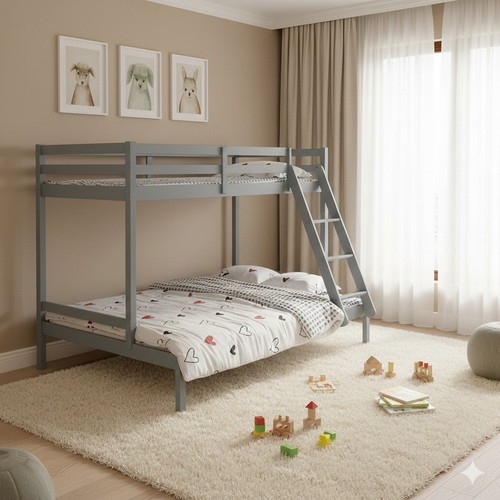 Pine wooden surrey triple bunk - wooden,