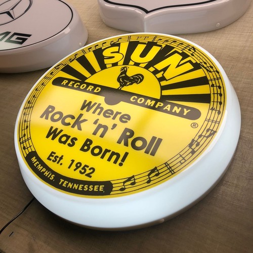 Sun record company illuminated - sun,