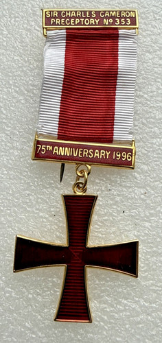 Irish masonic medal jewel - medal,