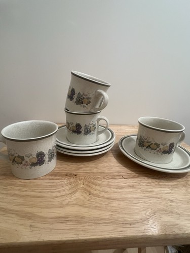 Mug and saucers set - set, royal