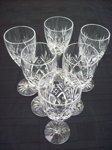 Royal doulton hand cut - 6,