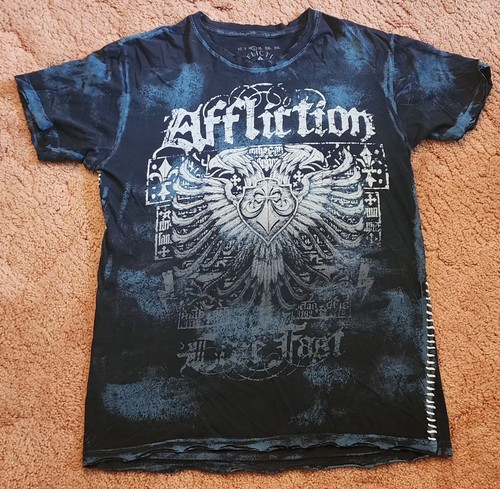 Affliction distressed graphic - distressed,