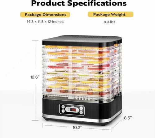 Vivohome electric trays - vivohome, 5