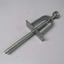 Galvanised Field Gate Shoot Bolt (Livestock Latch Wooden Fence Farm)
