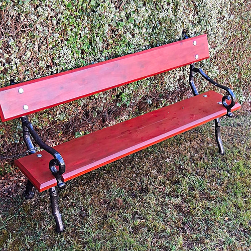 Coalbrookdale cast iron ends - coalbrookdale,