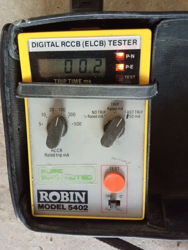 Robin rccb digital tester - rccb,