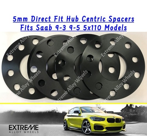 Alloy wheel spacers 5mm - alloy,
