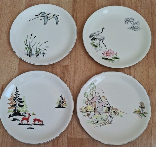 Four vintage alfred meakin - four,