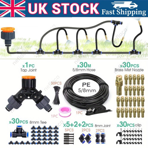 30m drip irrigation system kit - irrigation,